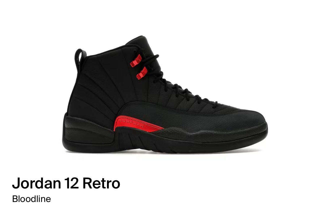Jordan 12 Retro Bloodline