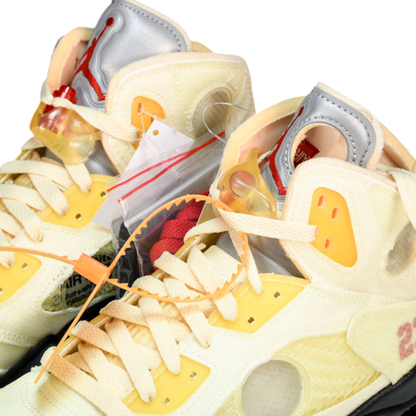 Off-White x AJ5 Retro 'Sail'