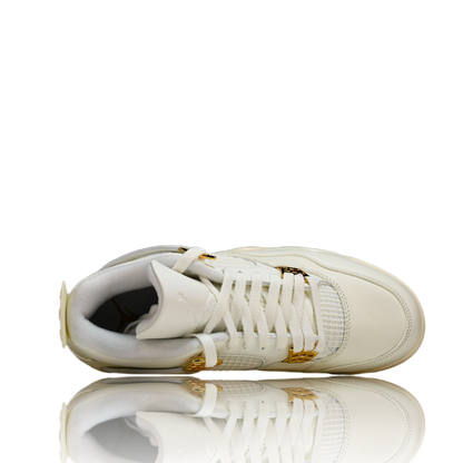 AJ4 Retro 'Metallic Gold'