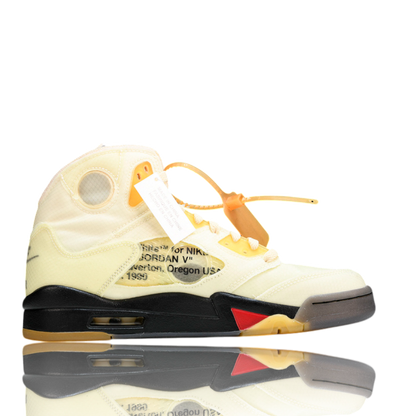 Off-White x AJ5 Retro 'Sail'