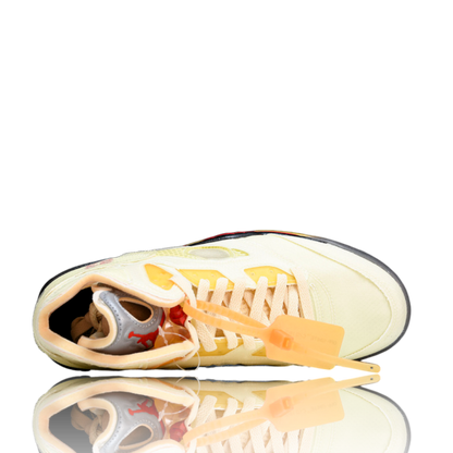 Off-White x AJ5 Retro 'Sail'