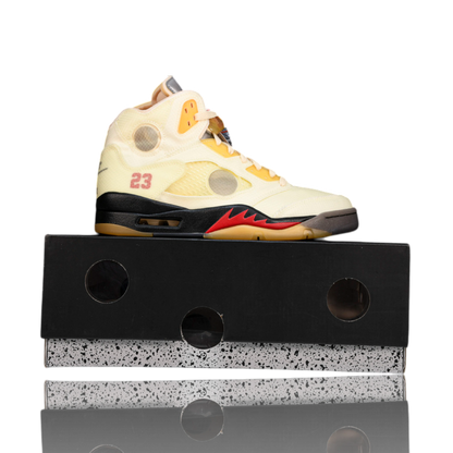 Off-White x AJ5 Retro 'Sail'