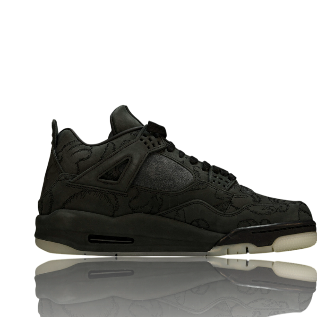 KAWS x AJ4 Retro 'Black'