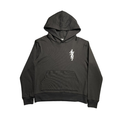 Letter Logo Heavyweight Hoodie – Black