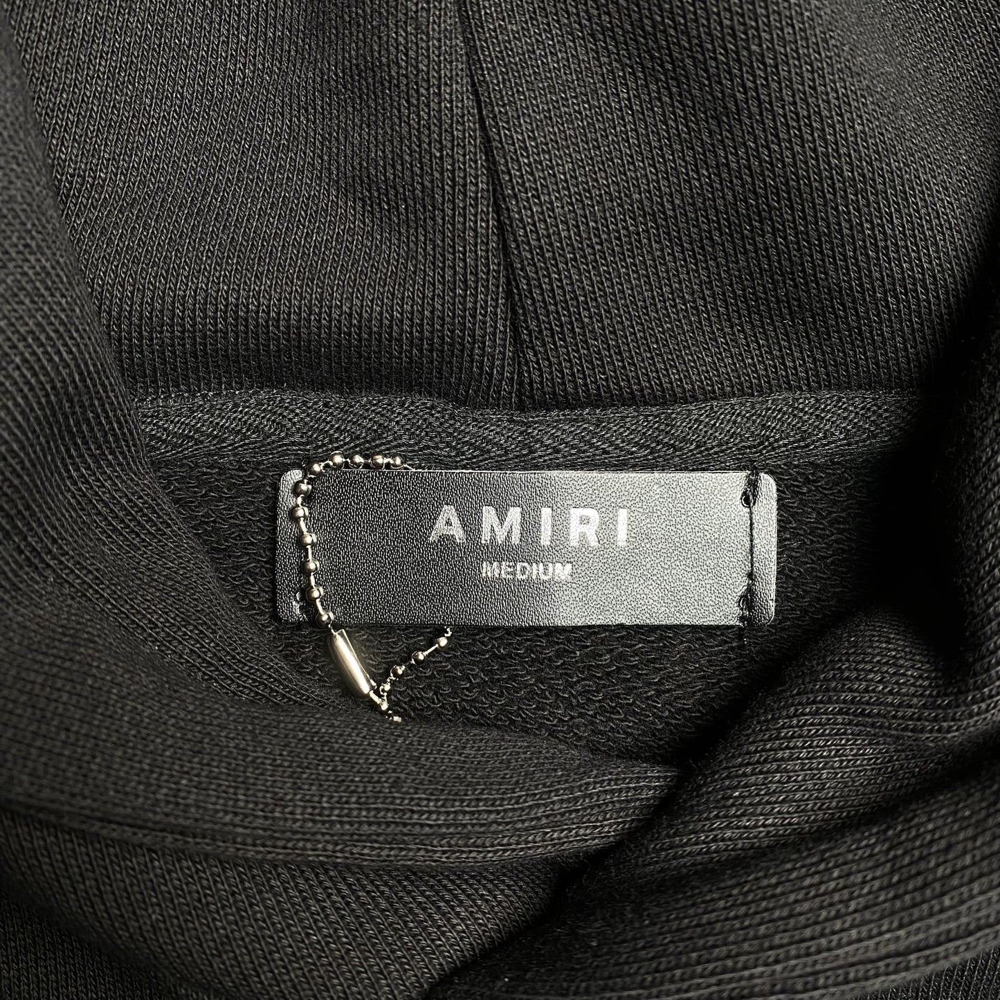 Letter Logo Heavyweight Hoodie – Black