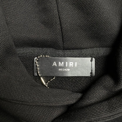 Letter Logo Heavyweight Hoodie – Black