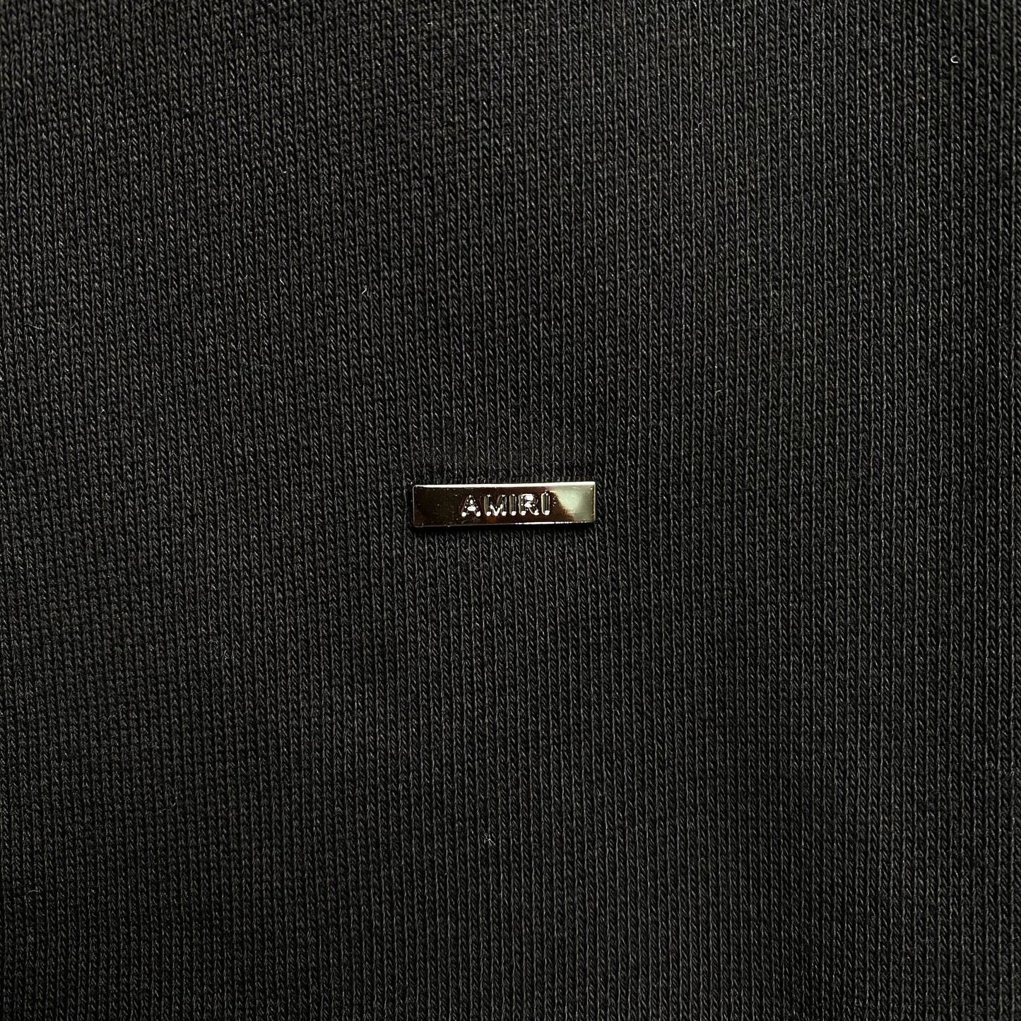 Letter Logo Heavyweight Hoodie – Black