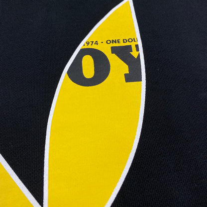AMIRI PLAYBOY LOGO HOODIE BLACK YELLOW