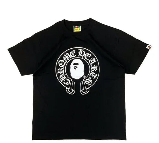 Bape X Chrome Heart Tee Shirt
