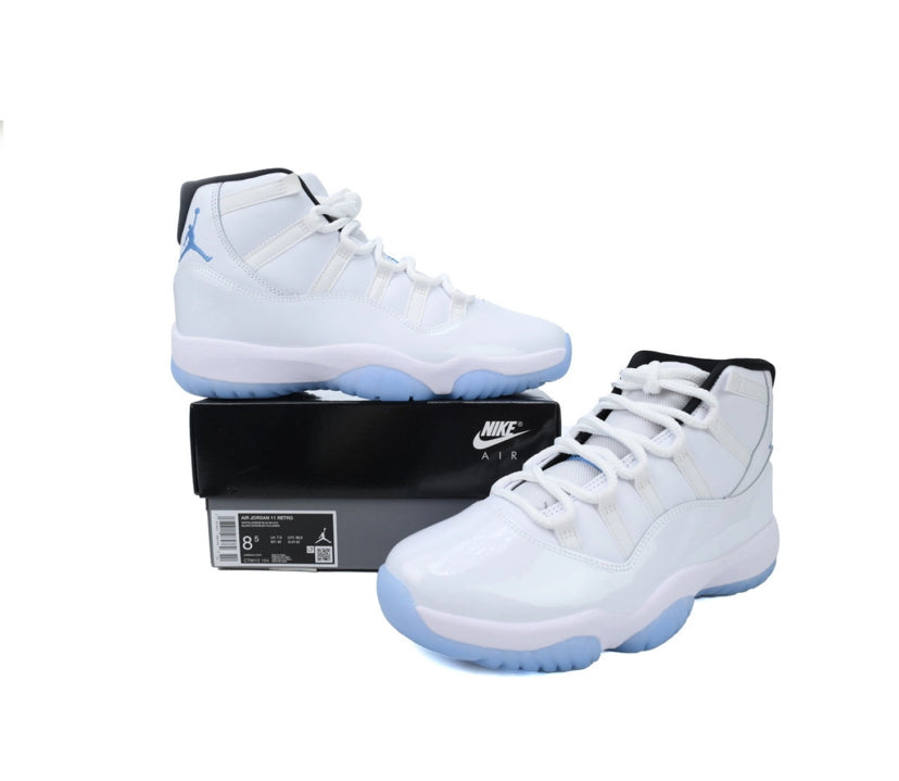 JORDAN 11 RETRO “COLUMBIA / LEGEND  BLUE”
