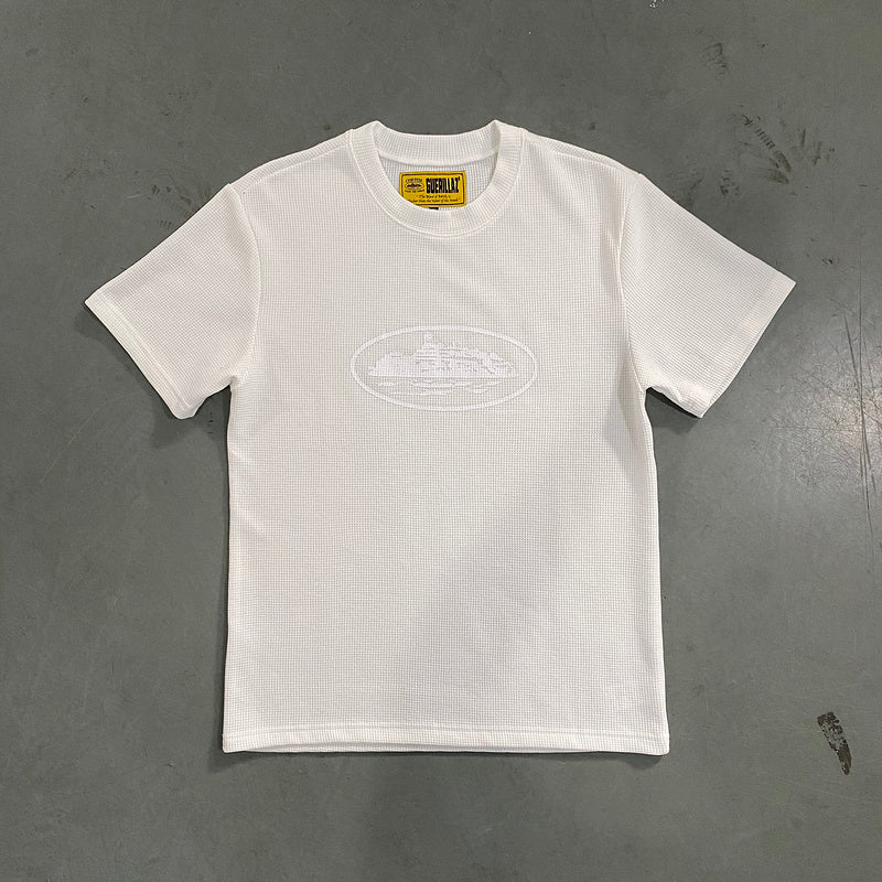 CORTEIZ INSIGNIA WAFFLE TEE WHITE
