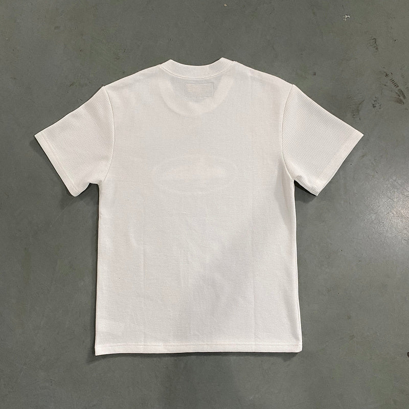 CORTEIZ INSIGNIA WAFFLE TEE WHITE