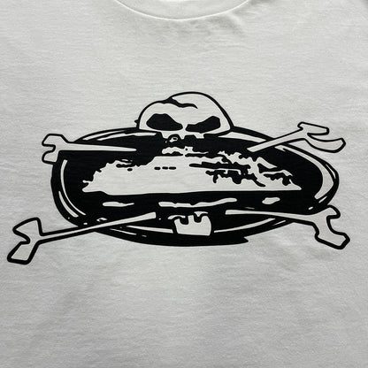 CORTEIZ SKULL T-SHIRT WHITE