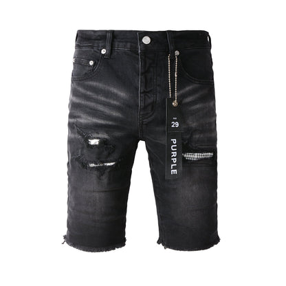 Purple Brand Shorts Black