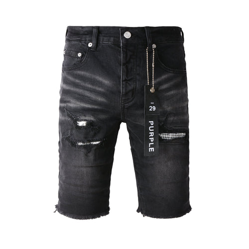 Purple Brand Shorts Black