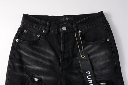 Purple Brand Shorts Black