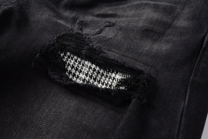 Purple Brand Shorts Black