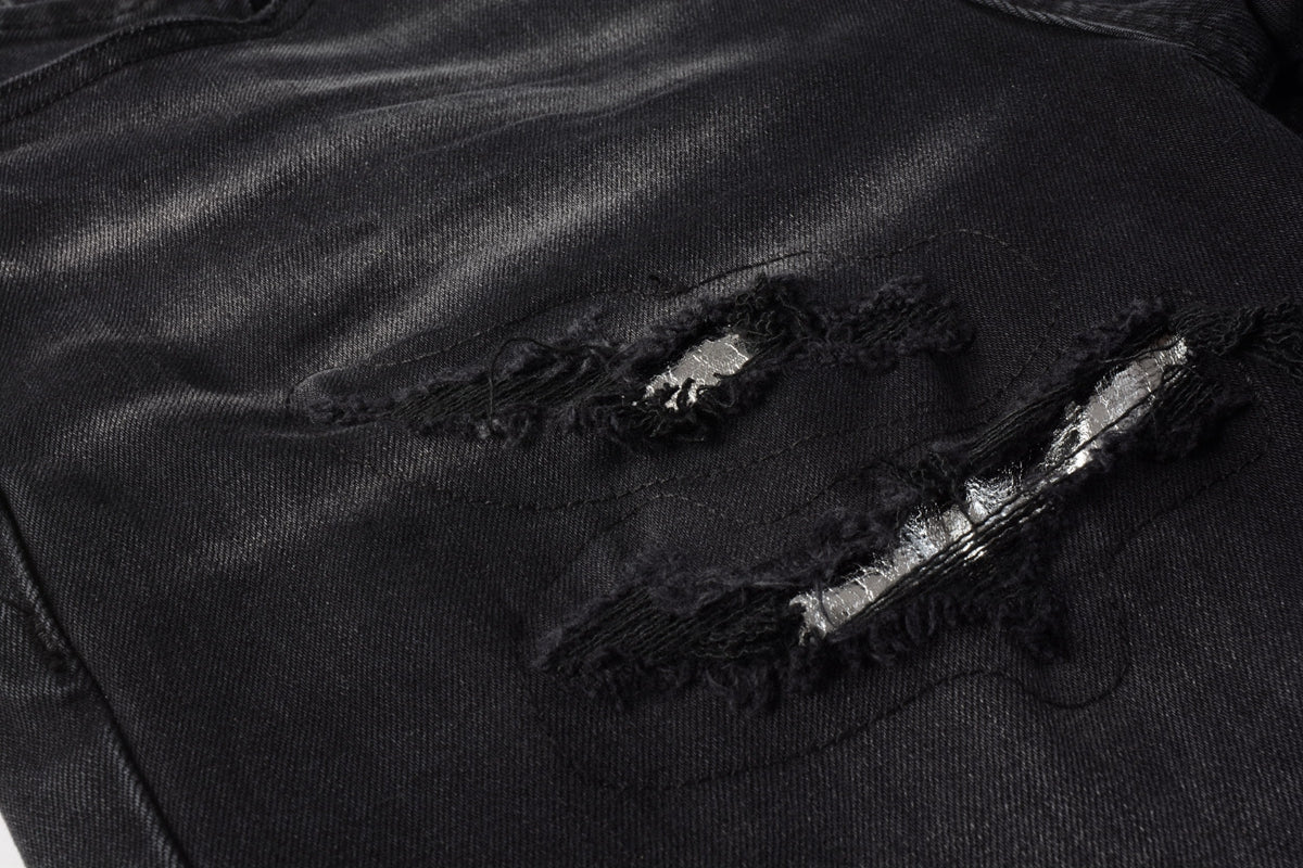 Purple Brand Shorts Black