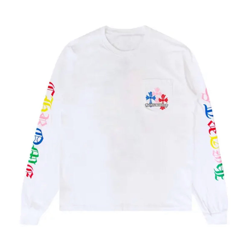 Chrome Hearts Multicolor Long-Sleeve 'White'