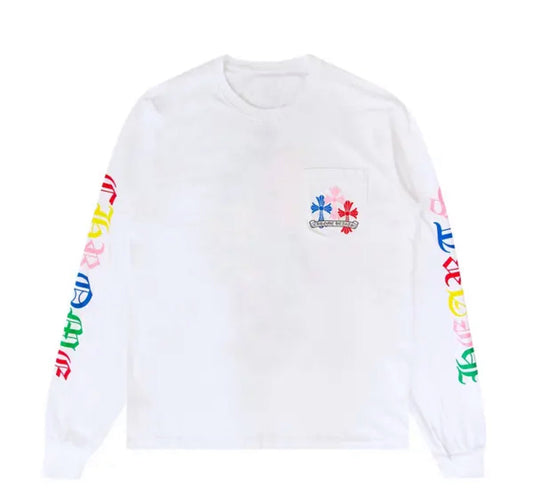 Chrome Hearts Multicolor Long-Sleeve 'White'