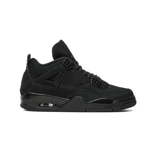 Jordan 4 Black Cat - Premium All-Black Retro Sneakers
