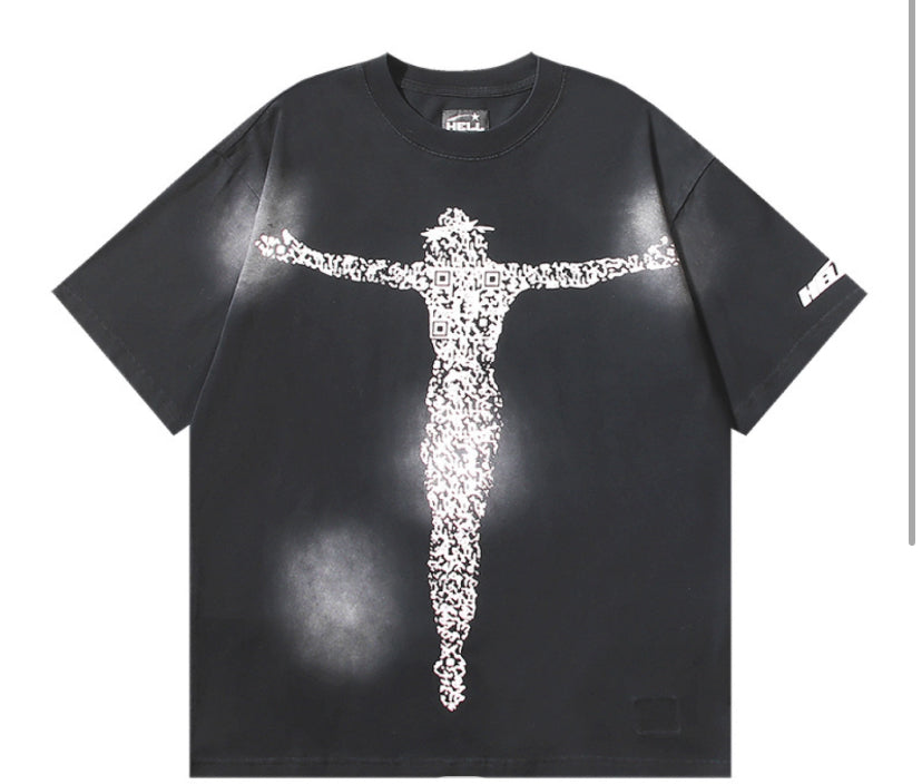 Hellstar scan man tee shirt