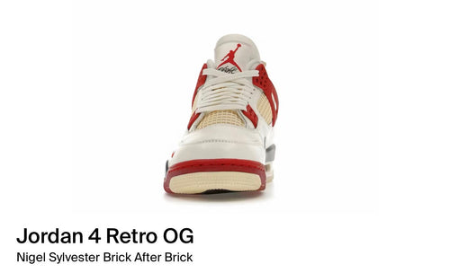 Jordan 4 Retro OG Nigel Sylvester Brick After Brick