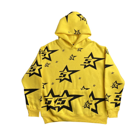 SP5DER 5STAR HOODIE YELLOW