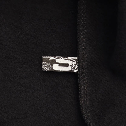 SP5DER OG RHINESTONE LOGO HOODIE BLACK