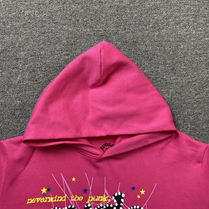 SP5DER P*NK V2 HOODIE PINK