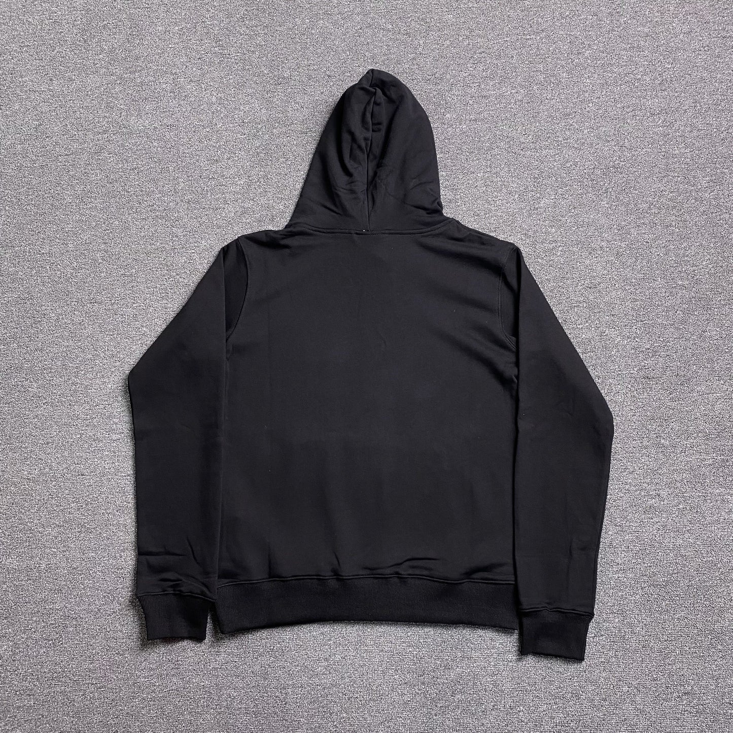 SP5DER x METRO BOOMIN HEROES AND VILLAINS HOODIE BLACK