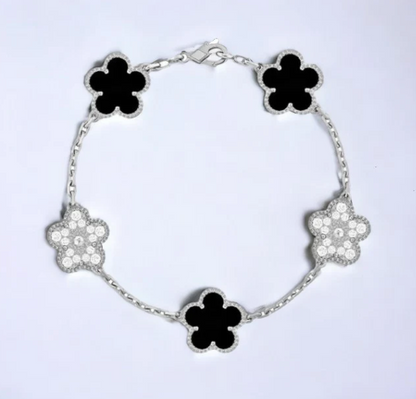 ★ CloverGlow Gold-Plated Bracelet