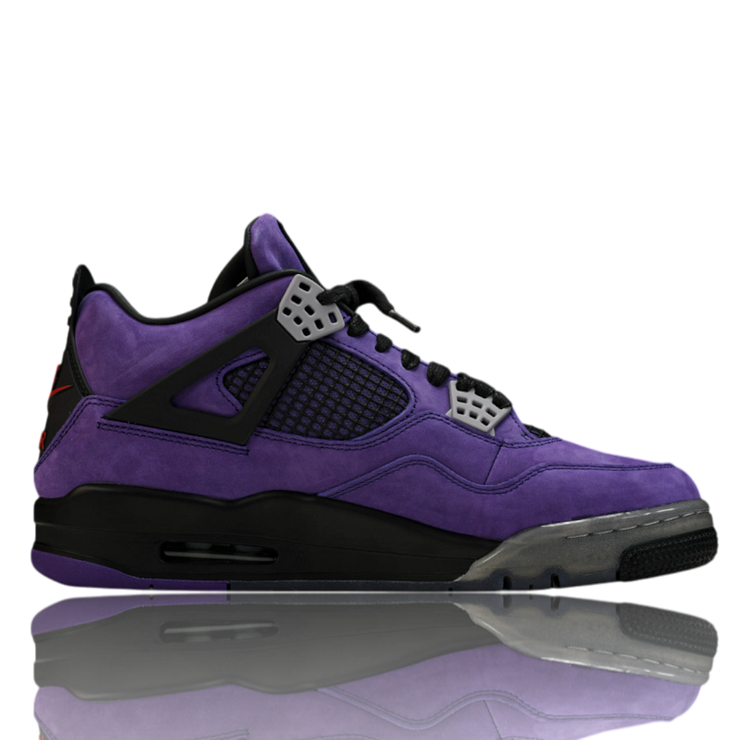 Travis Scott x AJ4 Retro Purple 'Friends and Family'