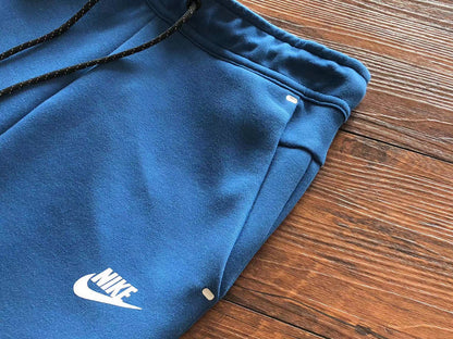 NIKE TECH FLEECE PANTS x BLUE WHITE