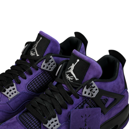 Travis Scott x AJ4 Retro Purple 'Friends and Family'