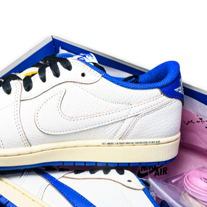 Travis Scott x Fragment AJ1 Low OG 'Sail Military Blue'