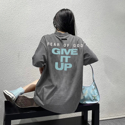'Give It Up' Graphic Tee – Black