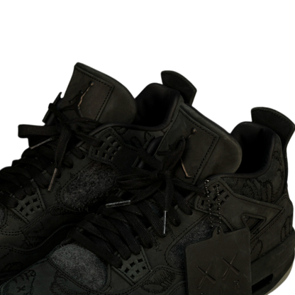 KAWS x AJ4 Retro 'Black'