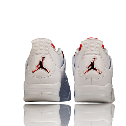 AJ4 Retro 'Metallic Red'