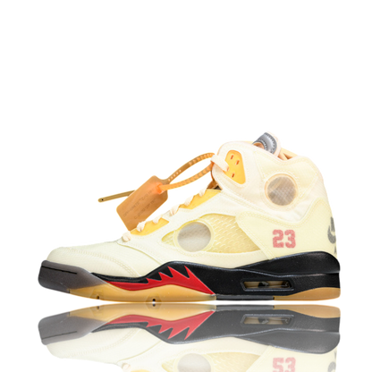Off-White x AJ5 Retro 'Sail'