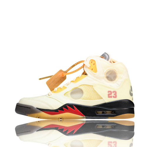 Off-White x AJ5 Retro 'Sail'