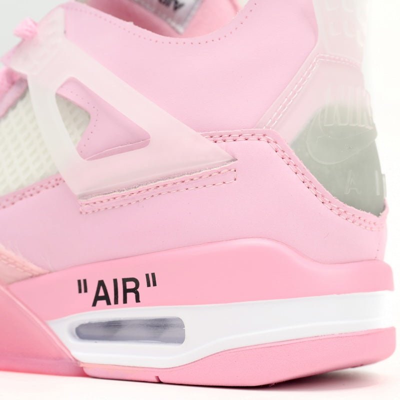 Jordan 4 x Off-White Rose Peach - Limited Collaboration Sneakers