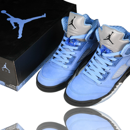 AJ5 Retro UNC 'University Blue'
