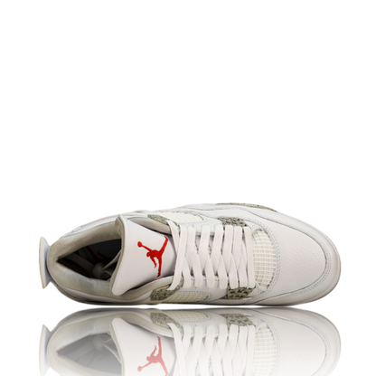 AJ4 Retro 'White Oreo'