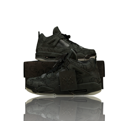 KAWS x AJ4 Retro 'Black'