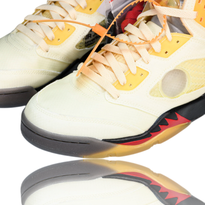 Off-White x AJ5 Retro 'Sail'