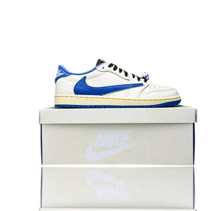 Travis Scott x Fragment AJ1 Low OG 'Sail Military Blue'
