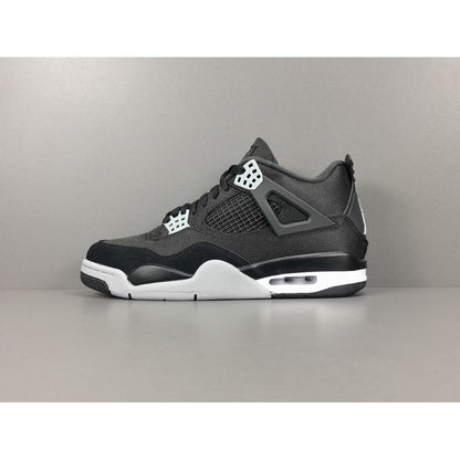 Jordan 4 Black Canvas - Premium Retro Basketball Sneakers