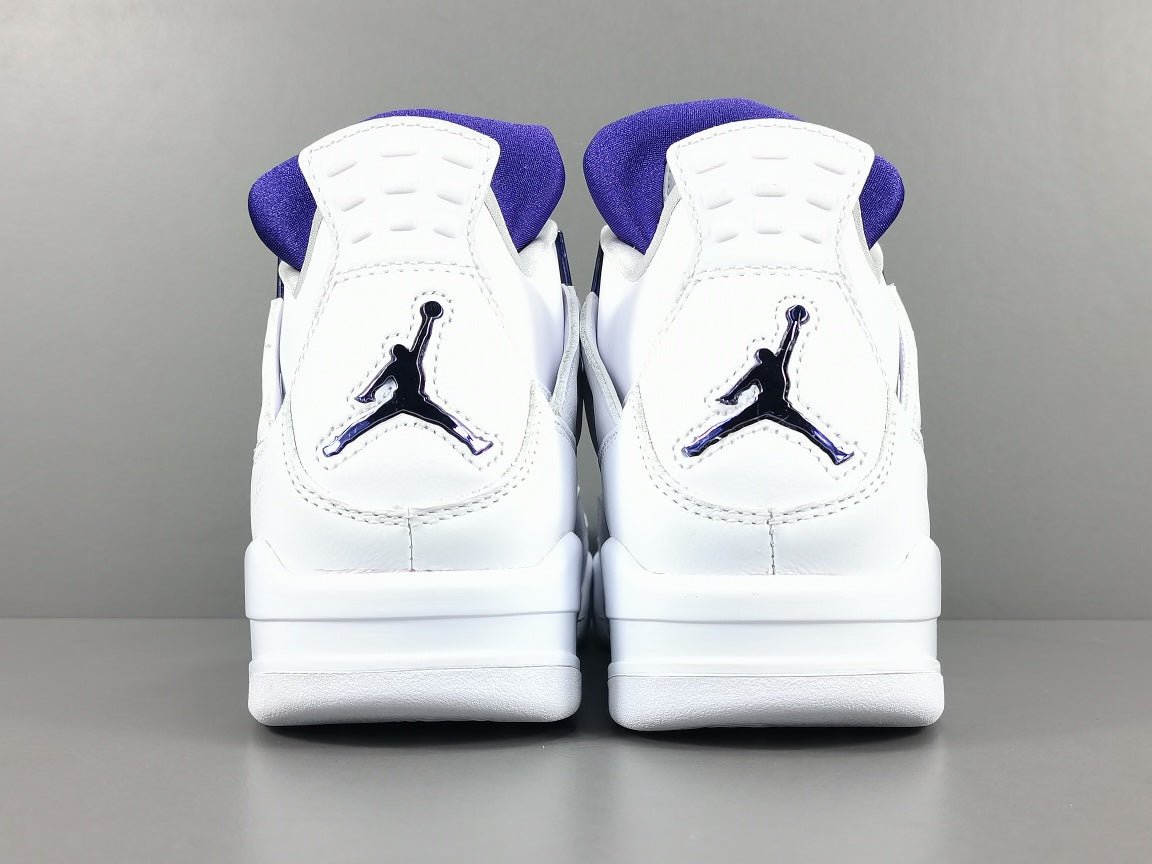 Jordan 4 Metallic Purple - Premium Retro Basketball Sneakers