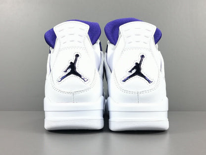 Jordan 4 Metallic Purple - Premium Retro Basketball Sneakers